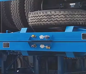 4 Axle 70 Tons Flatbed Semi Trailer - 图片 3