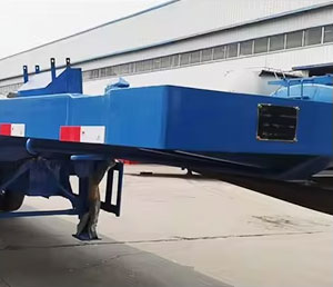 4 Axle 70 Tons Flatbed Semi Trailer - 图片 4