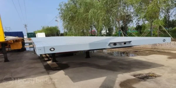 40 Foot Flatbed Tri Axle Trailer - 图片 4