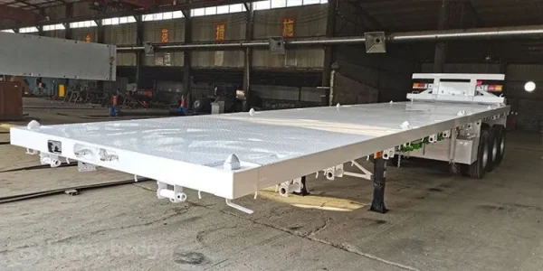 40 Foot Flatbed Tri Axle Trailer - 图片 7