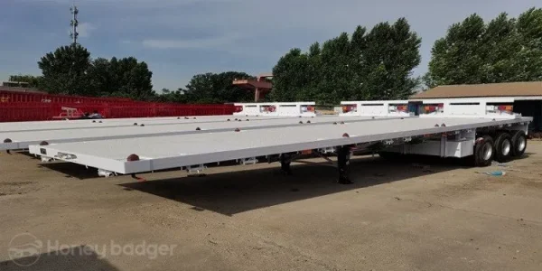 40 Foot Flatbed Tri Axle Trailer - 图片 9