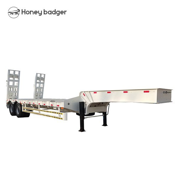 2 Axle Low Bed Trailer for Sale
