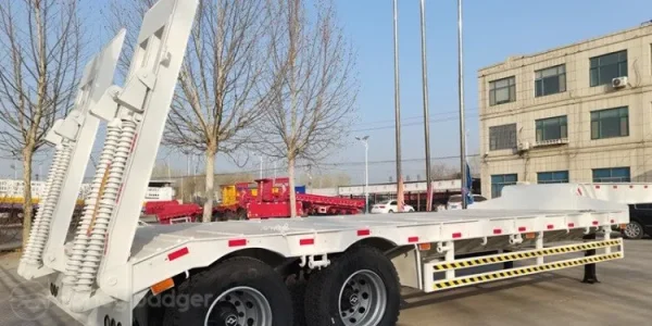 2 Axle Low Bed Trailer for Sale - 图片 5