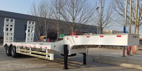 2 Axle Low Bed Trailer for Sale - 图片 9