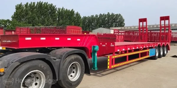 3 Axle Low Bed Trailer for Sale - 图片 4