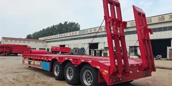 3 Axle Low Bed Trailer for Sale - 图片 8