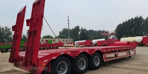 3 Axle Low Bed Trailer for Sale - 图片 9