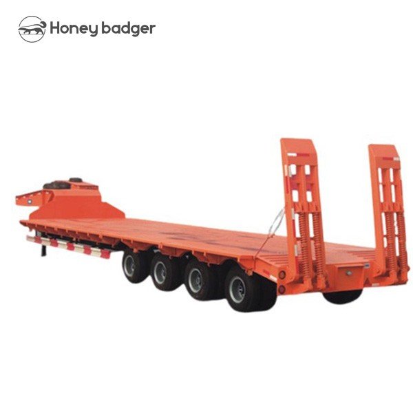 4 Axle 60/70/75/80 Ton Lowboy Trailers for Sale