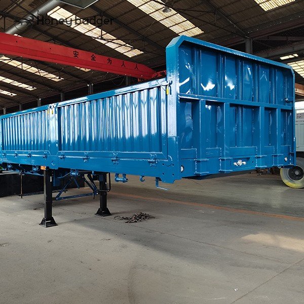 3 Axle Sidewall Semi Trailer For Sale
