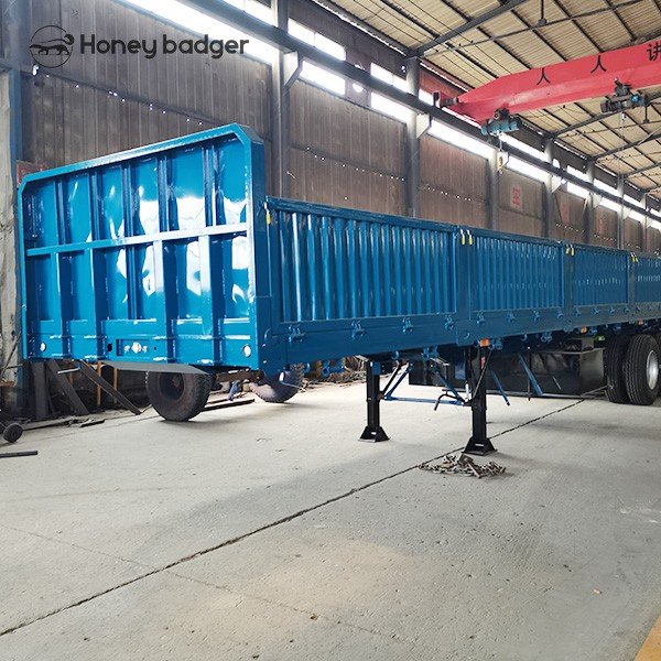 50 Ton Sidewall Truck Trailer For Sale