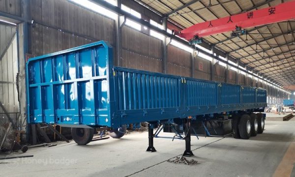 50 Ton Sidewall Truck Trailer For Sale - 图片 3