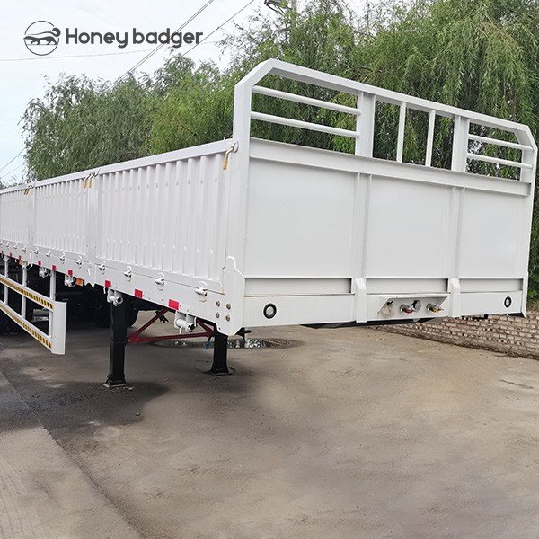 60 Ton Sidewall Truck Trailer For Sale