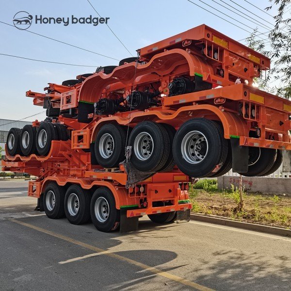China Manufacture Hot Sale 20FT Container Chassis Trailer
