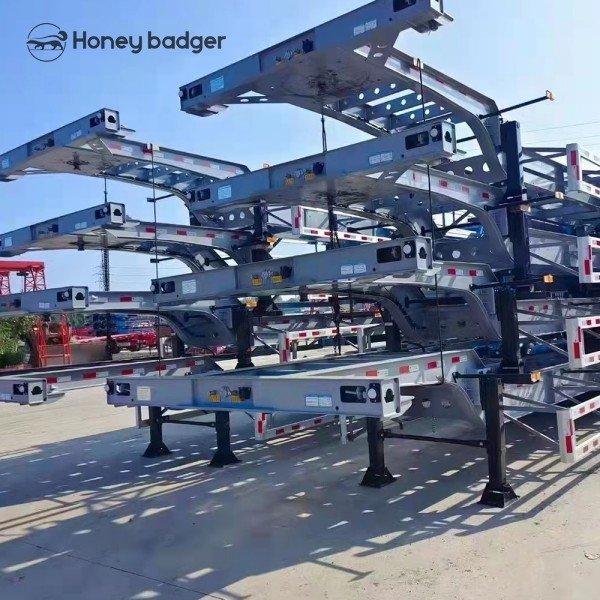 4 Axle Skeleton Trailer For Sale
