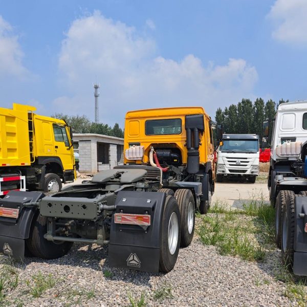 SINOTRUK HOWO heavy truck 371 horsepower 6X4 Euro 2 tractor - 图片 5